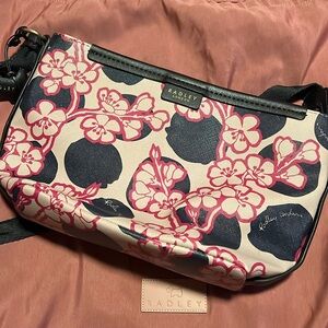 EUC Radley of London Cherry Blossom Crossbody Bag